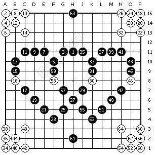 五子棋心的摆法之第11图